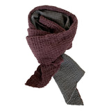 Kids Scarves - Two Toned Cotton Scarf - Assorted