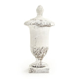 Wooden White Urn / Finial - Vintage Reproduction
