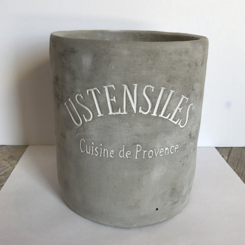 Stone Cement Utensils Pot