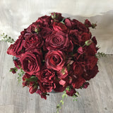 Red Rose Urn Floral Arrangement